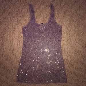 Sequins tank